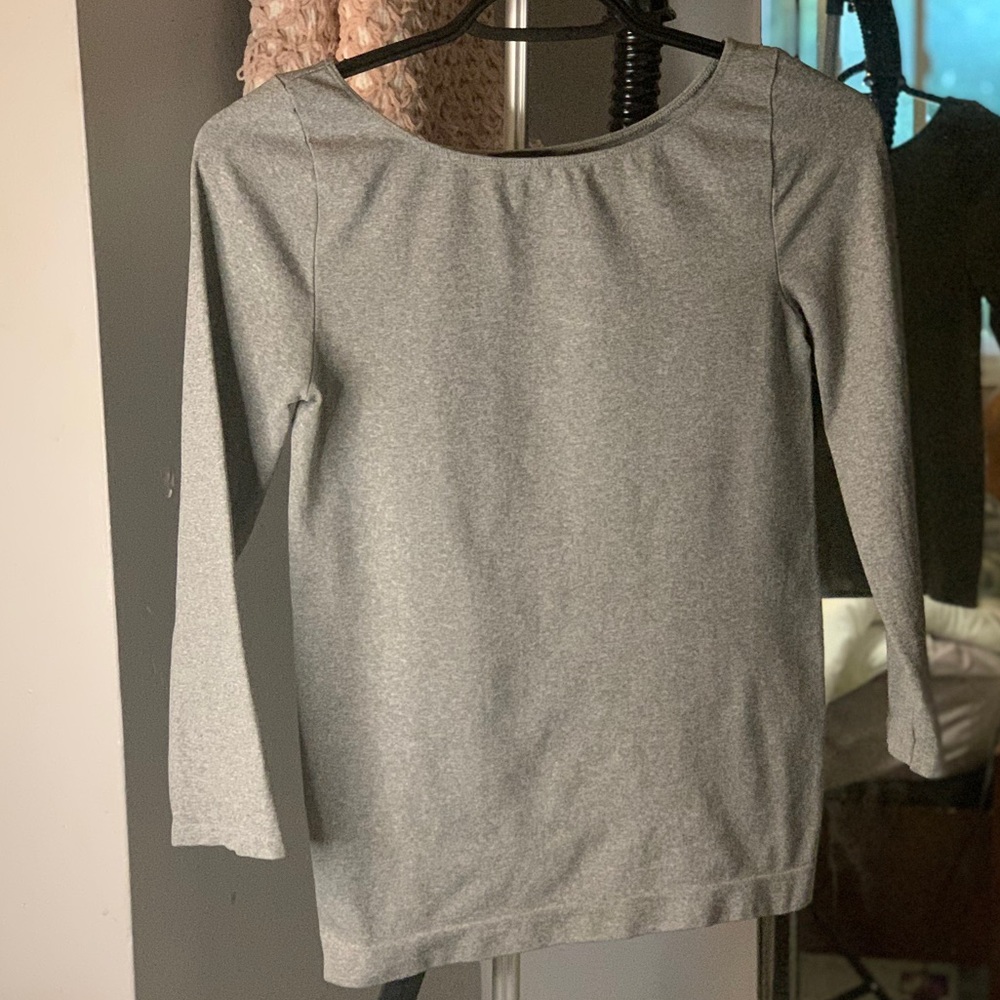Bebe stretch long sleeve Top